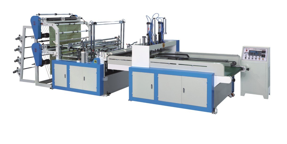 High speed automatic t-shirt vest bag making machine