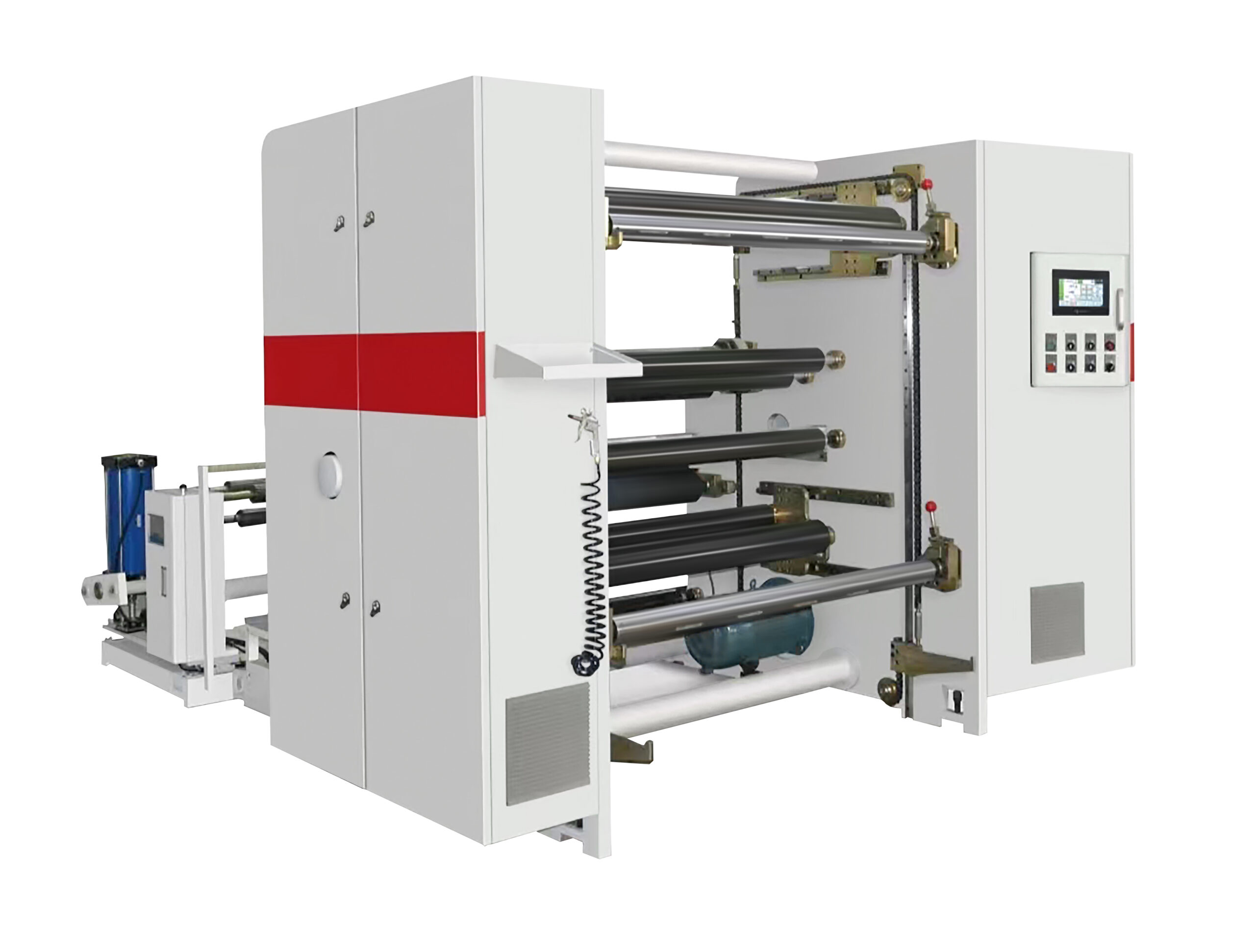 high speed jumbo paper roll slitting machine