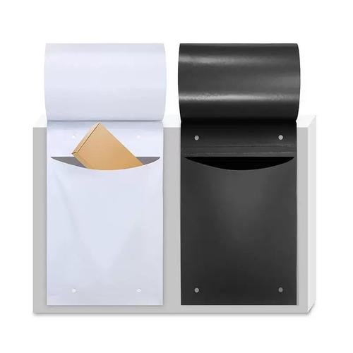 Pre-open express courier bags with pocket